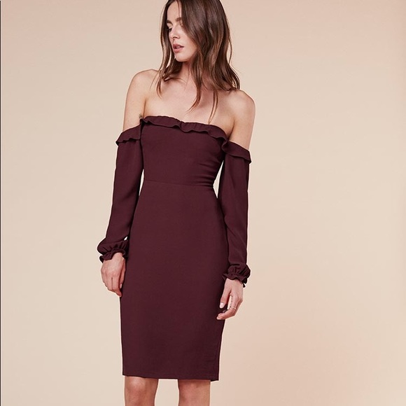Reformation Dresses & Skirts - Reformation Prue dress in Garnet